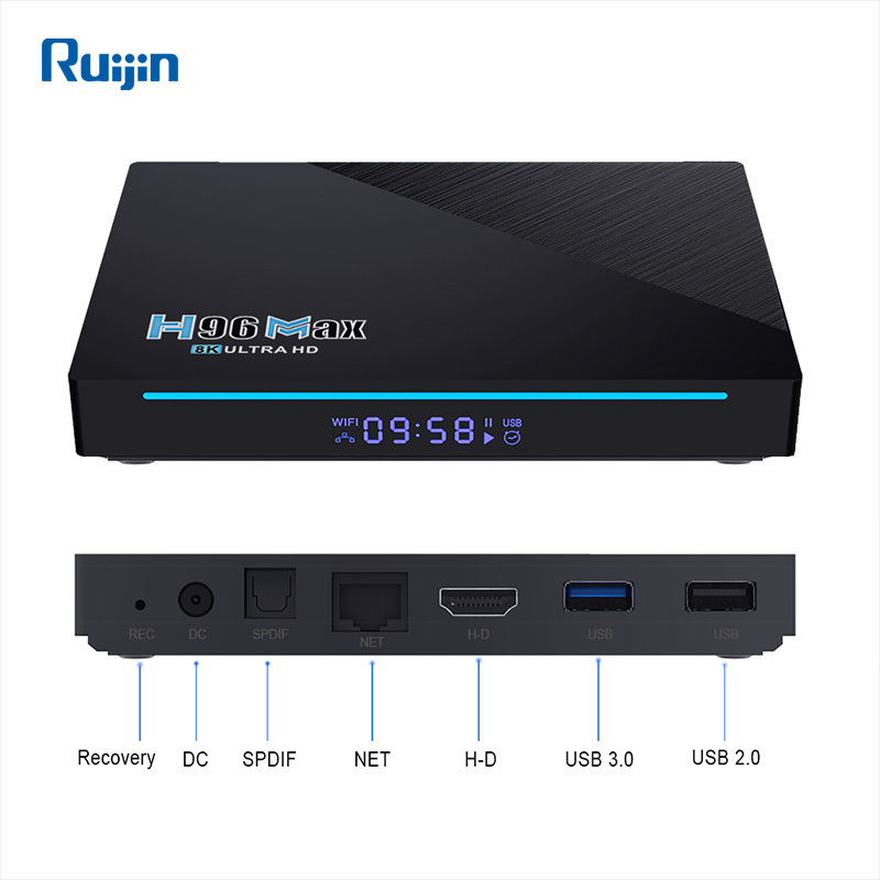 2022 HENGLI New Full Free to Air FTA HD Smart Digital Satellite TV Receiver 1080P DVB Decoder Tuner MPEG4