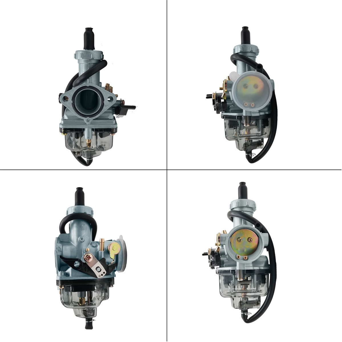 PZ27 Carburetor 200cc ATV Dirt Bike Carb 27mm With Transparent Float Chamber  Clear Carburetor Bottom Float Bowl Shell