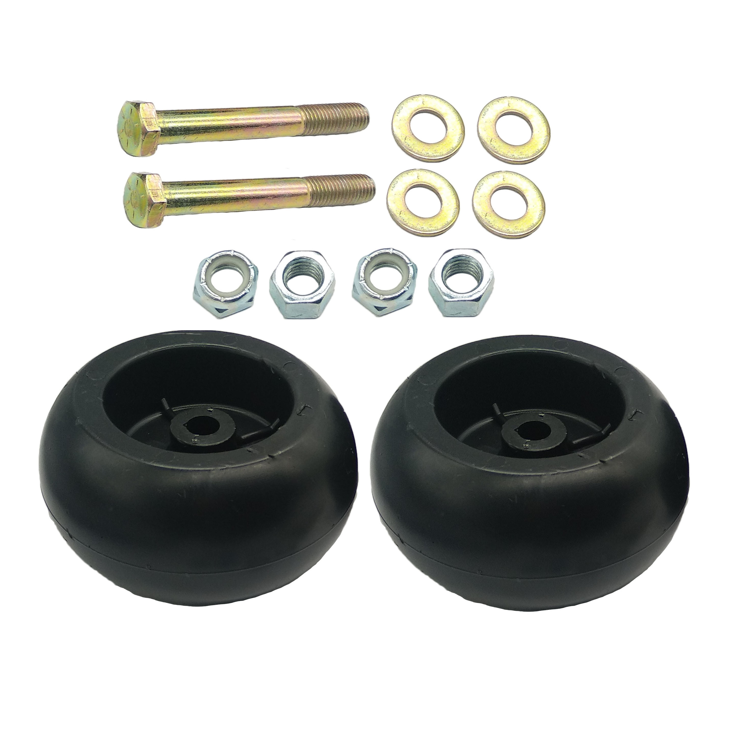 2 PACK  NEW Mower Deck Anti-Scalp  Deck Wheel KIT For Hustler Mower 788166,31997,781708,781567,767962