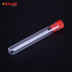 High Quality Disposable Plastic Test Tube Screw Cap