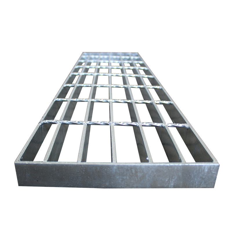 Factory customized hot-dip galvanized steel grating platform metal grid sewer drain cover steel grating