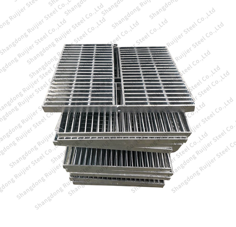 Factory  Customized For Floor Trench Catwalk Walkway Platform Hot Dip Galvanized Steel Grating