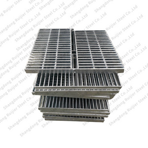 Factory  Customized For Floor Trench Catwalk Walkway Platform Hot Dip Galvanized Steel Grating