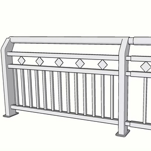 Factory direct sales stainless steel guardrails home villa balcony guardrails indoor and outdoor safety fences