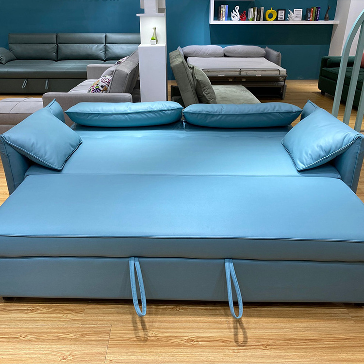 Hot Selling Low Cost Double Decker Hotel Bedroom Expandable Sofa Bed Segmented Pull Out Sofa Bed