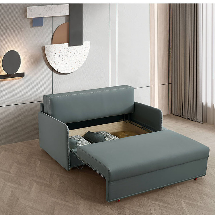 Modern Style Multifunctional Storage Space Saving Foldable And Transformed Sofa Bed