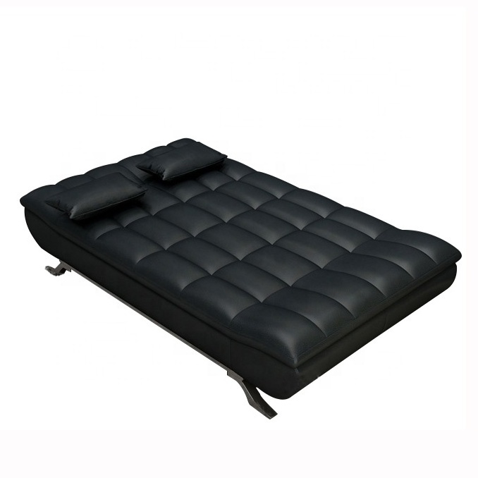 Home Modern metal sofa bed living room furniture futon sofa bed metal frame sofa bed