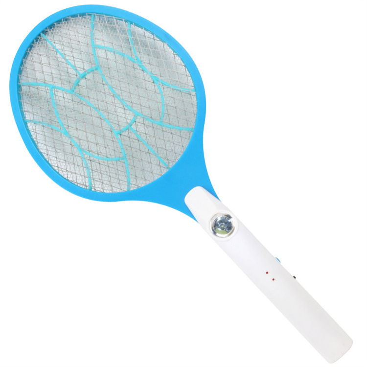 007 Mosquito Racket Fly Bat Mosquito Killer  Lead Acid Battery Rechargeable  Electric Mosquito Swatter