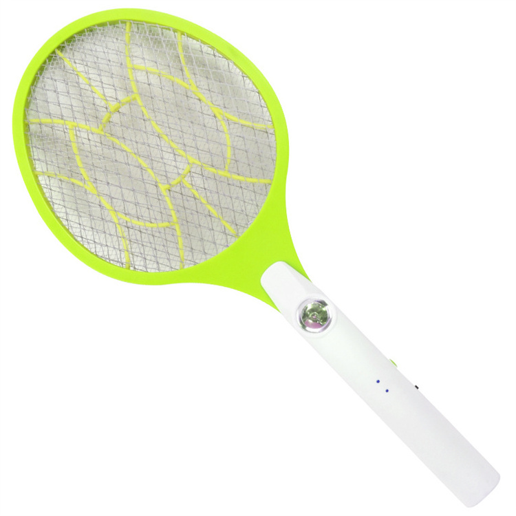 007 Mosquito Racket Fly Bat Mosquito Killer  Lead Acid Battery Rechargeable  Electric Mosquito Swatter