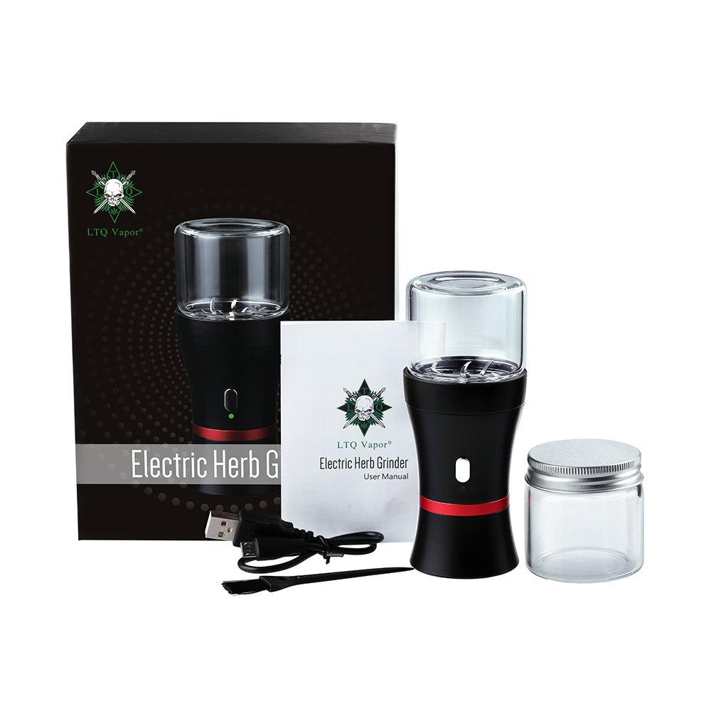 High Capacity Automatic Herb Electric Grinder USB Charging  Electronic Tobacco Grinder