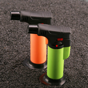 Wholesale Colorful Buik Lighters Smoking Accessories Small Fire Torch Lighter