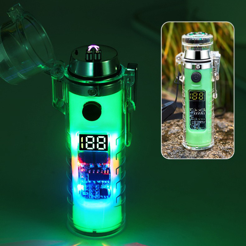 Factory Supplier TORNADO 9000 Wholesale Led Electronic Lighters Cigarette Lighter USB Vapers Pipes American Smoke Shops