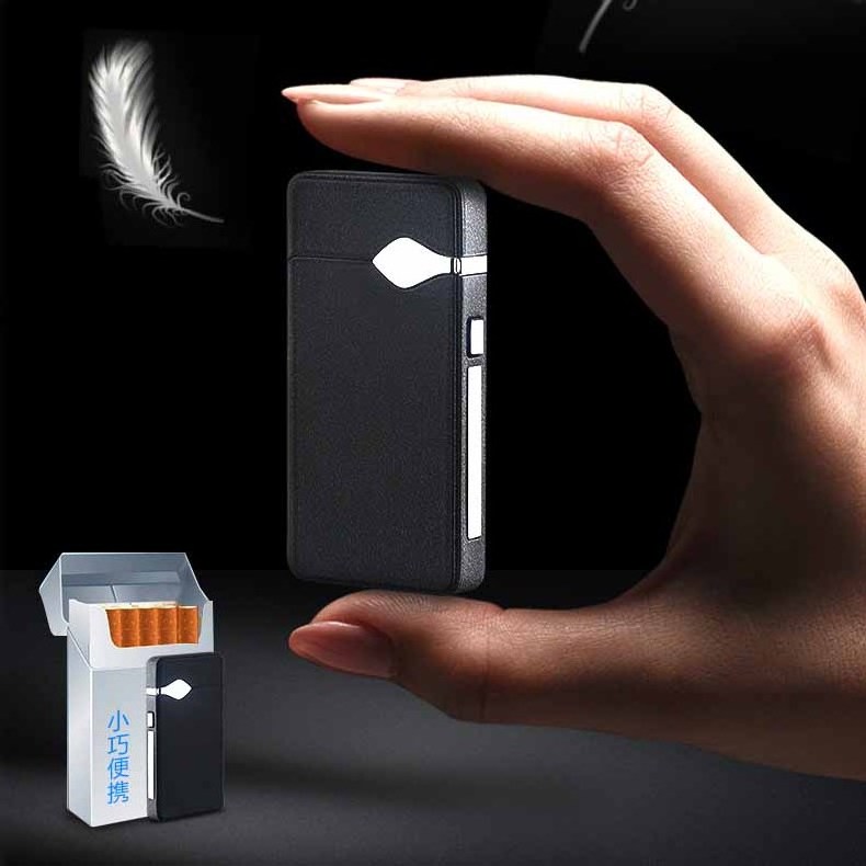 Wholesale Plasma ARC Lighter USB Charging Electronic Metal Creative Cool Smoking Cigarette Lighter