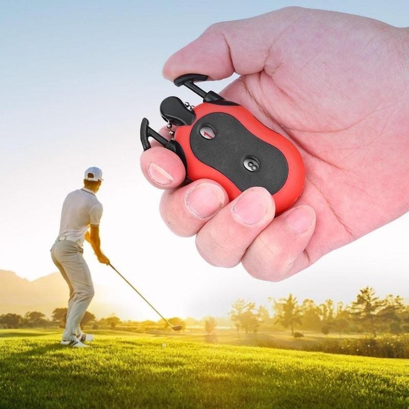 Portable Golf Counter Mini Hand Held Counter Training Counting Golf Scorer Stroke Shot Putt Score Keychain