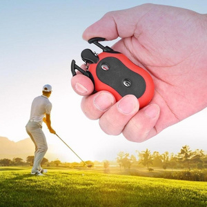 Portable Golf Counter Mini Hand Held Counter Training Counting Golf Scorer Stroke Shot Putt Score Keychain