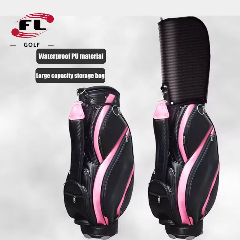 Hot selling PU material wear-resistant waterproof ladies golf bag