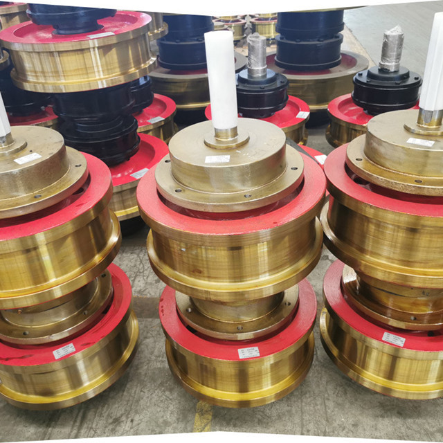 Flange Cast Forged Steel Crane Rail Wheels