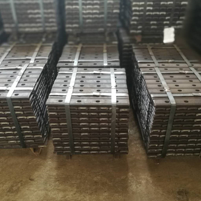 9kg steel rail connect fish plate/ joint bar