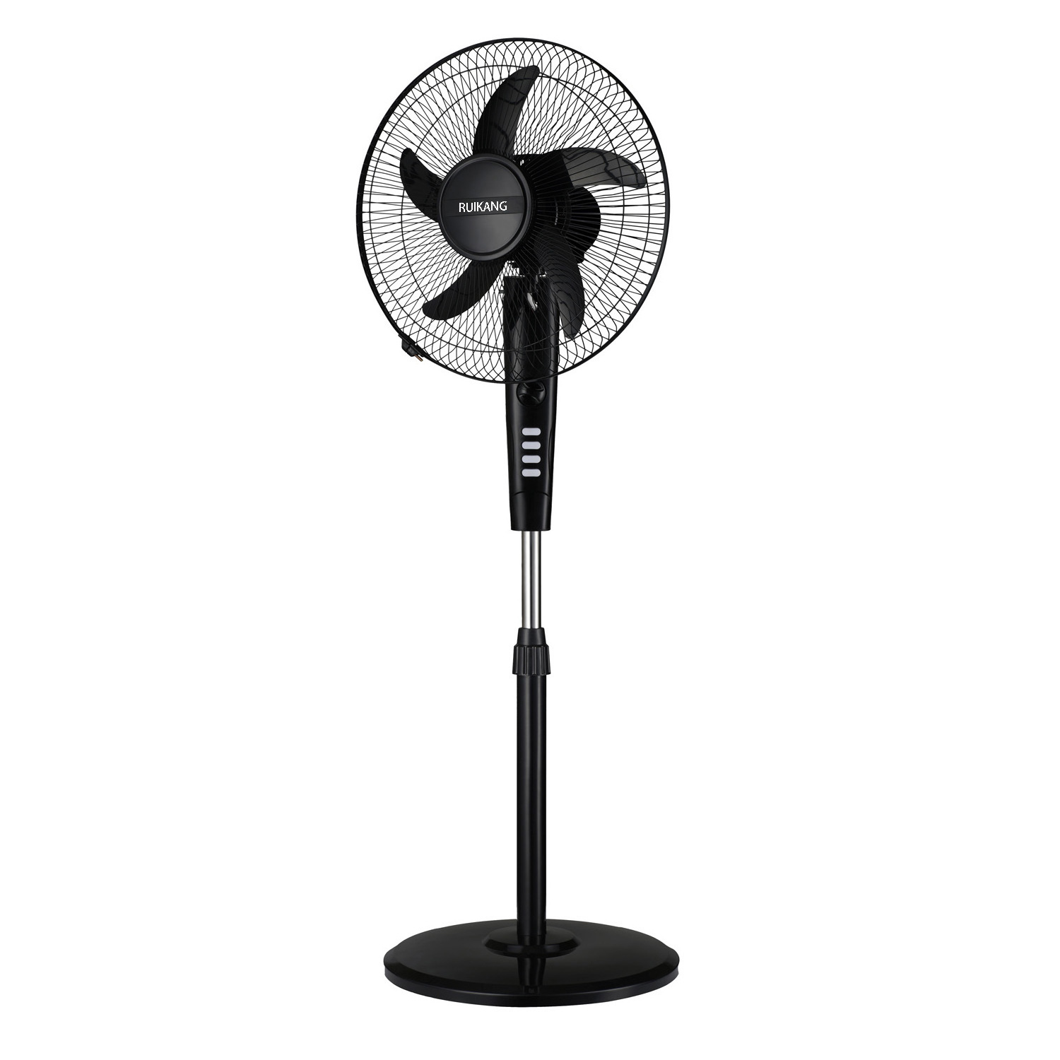 16 inch electric fan Powerful Industrial electric fan factory direct sales black classic multifunction AC 220V stand fan