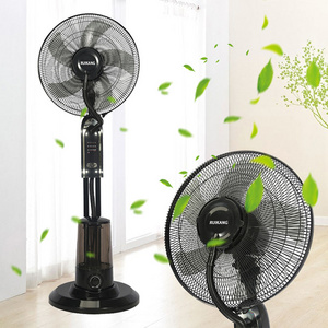 16 Inch Wholesales Remote Control With Water Tank Air Cooling Standing Ultrasonic Humidifier Industrial Spray Water Mist Fan