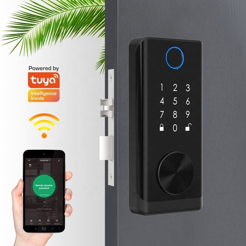 Smart Home System Full Automatic Security Door Lock System Electric Digital Fingerprint Combination Smart Door Lock