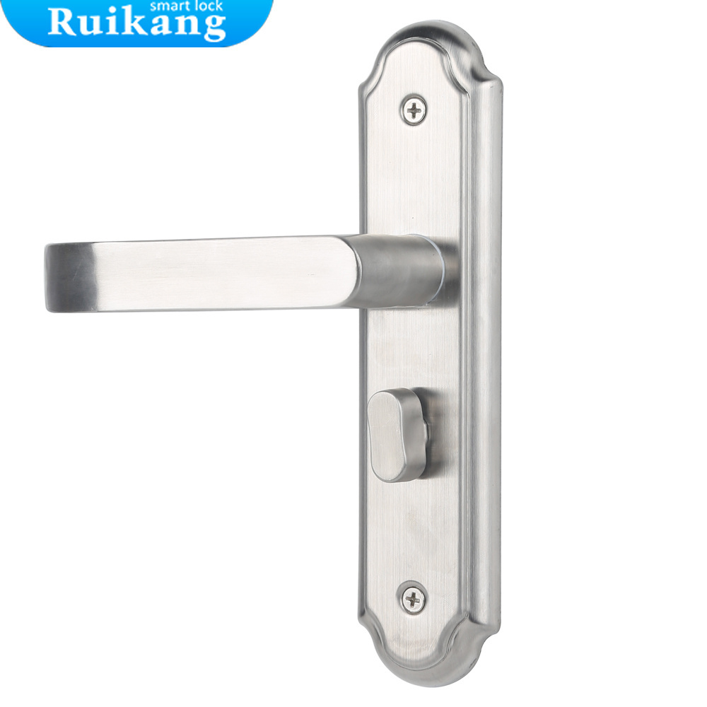 Safety quality low price 304 stainless steel knob commercial  bathroom toilte entry  door lock