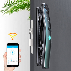 Tuya smart lock automatic biometric lock rfid IC cardf Wifi APP combination home security fingerprint lock