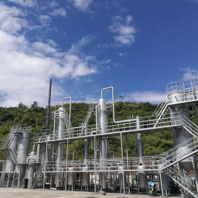 Labors saving mini oil refinery for sale with PLC system