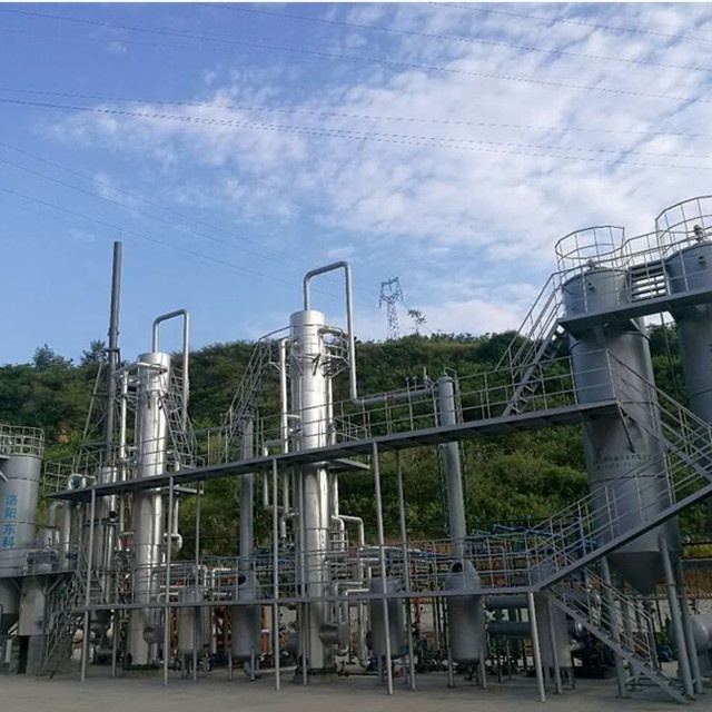 Labors saving mini oil refinery for sale with PLC system