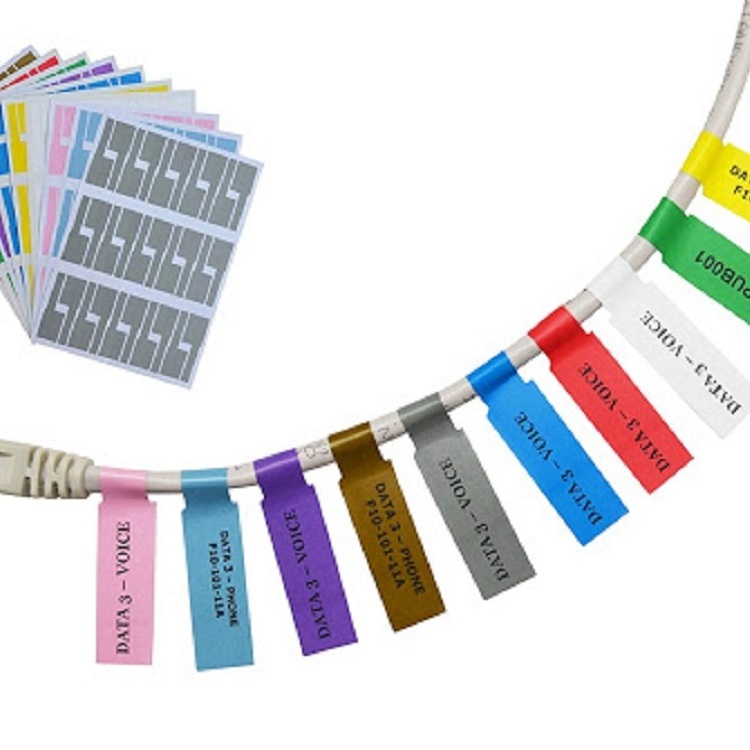 Cable Flag Sheet Labels Optical Fiber Cable Labels