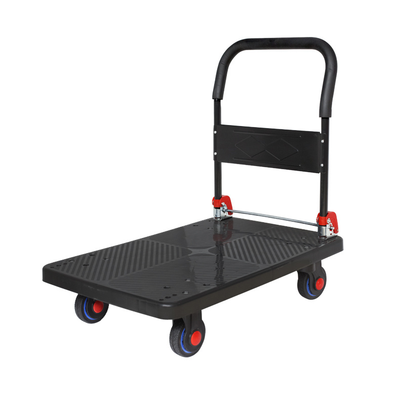 150KG 200KG Steel Platform Trolley Cart Collapsible platform trolley    for loading and storage trolley platform