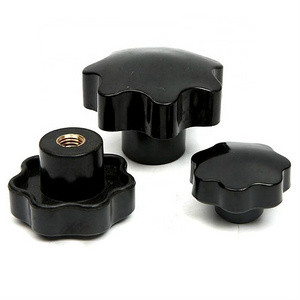 Factory price Lobe Knobs plastic knob bakelite knob star handle for Milling Machine Lathe Grinding Machine