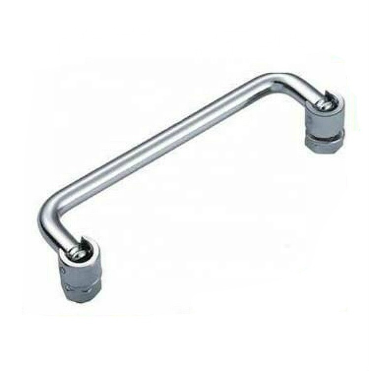 Folding metal handle  for industry stainless steel pull handle