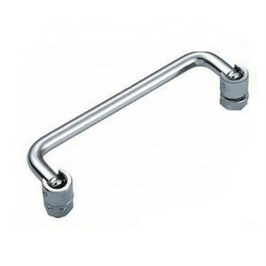 Folding metal handle  for industry stainless steel pull handle