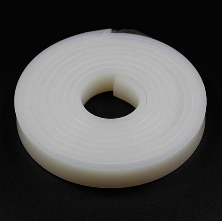 Acid and alkali resistant silicone solid sealing strip