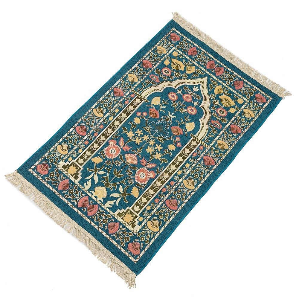 70x110cm Muslim Floor Carpet Living Room Mat Islamic Kids Prayer Mat Turkish Prayer Rug Foldable Carpet Eid Prayer Mat