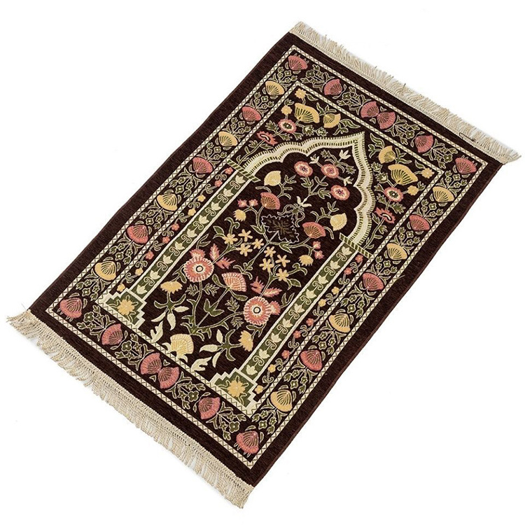 70x110cm Muslim Floor Carpet Living Room Mat Islamic Kids Prayer Mat Turkish Prayer Rug Foldable Carpet Eid Prayer Mat