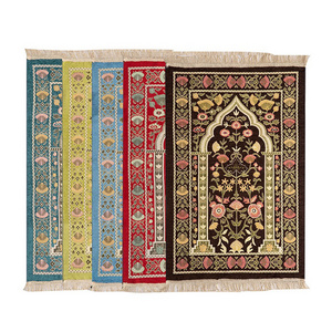 70x110cm Muslim Floor Carpet Living Room Mat Islamic Kids Prayer Mat Turkish Prayer Rug Foldable Carpet Eid Prayer Mat