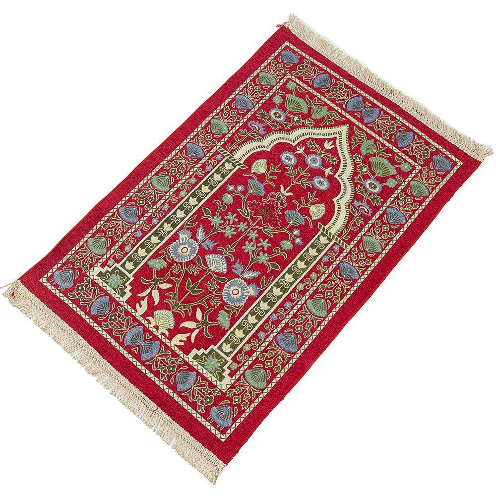 70x110cm Muslim Floor Carpet Living Room Mat Islamic Kids Prayer Mat Turkish Prayer Rug Foldable Carpet Eid Prayer Mat