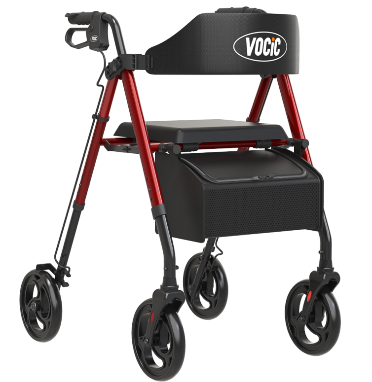 Z21 Aluminum Steel Combined Walker Rollator for the elderly