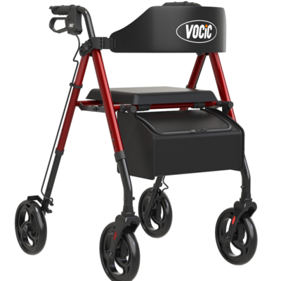 Z21 Aluminum Steel Combined Walker Rollator for the elderly