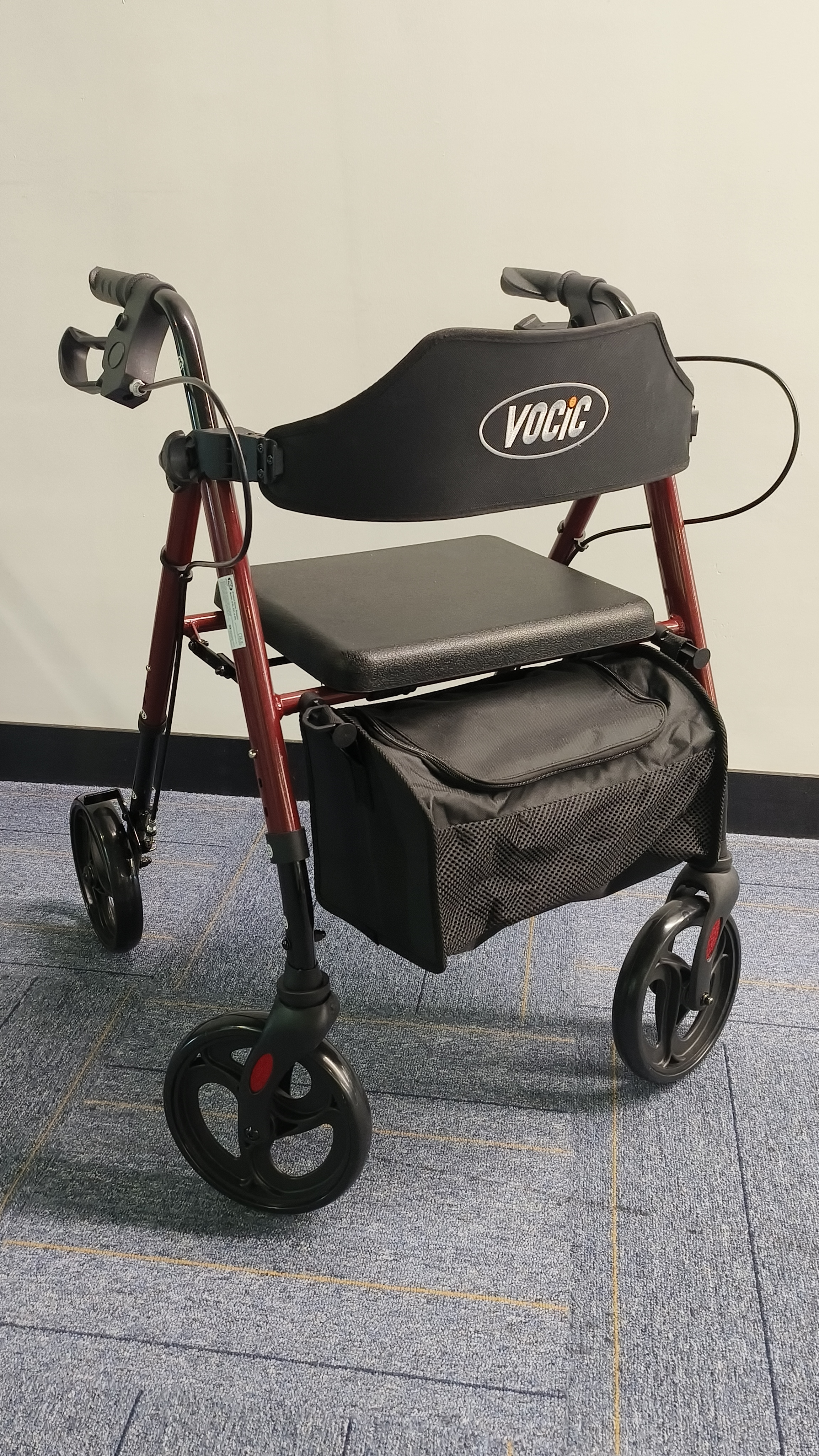 Z21 Aluminum Steel Combined Walker Rollator for the elderly