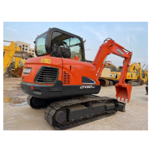 Excellent condition Doosan DX60 used mini excavators for sale in China