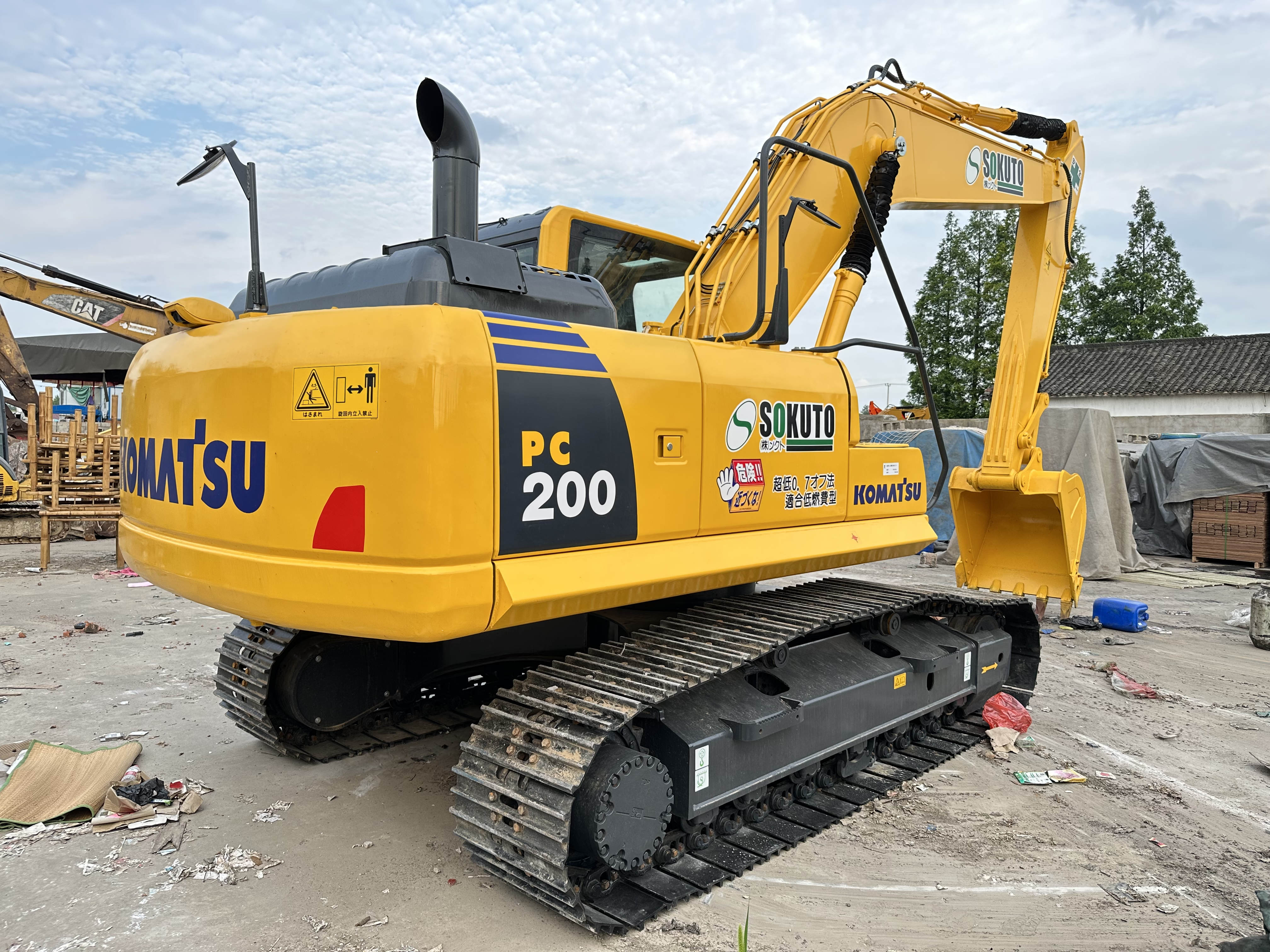 2022 90%New PC200-8 KOMATSU 20 ton crawler excavator komatsu pc 200-8 used komatsu pc 200 excavadora for sale