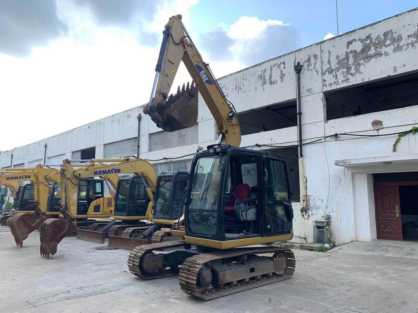 Small Used Cat 307d Crawler Excavator Caterpillar 307 Modely Video Support Cat307d