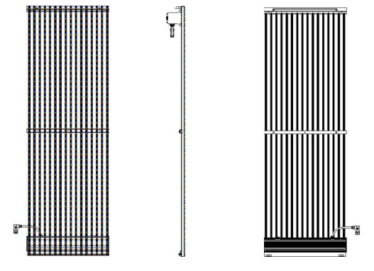 outdoor P31.25 LED mesh curtain building video display screen