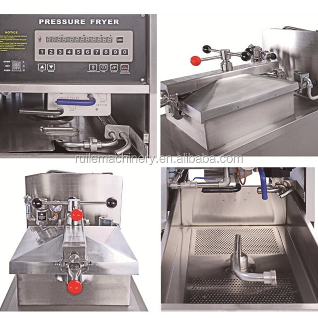 Mdxz-16 Turkey Electric Gas Chicken Pressure Fryer