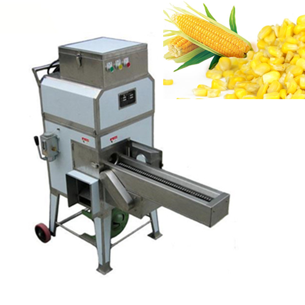 China Supply Frozen Fresh Maize Sweet Corn Shredding Shelling Machine Corn Farming Equipment