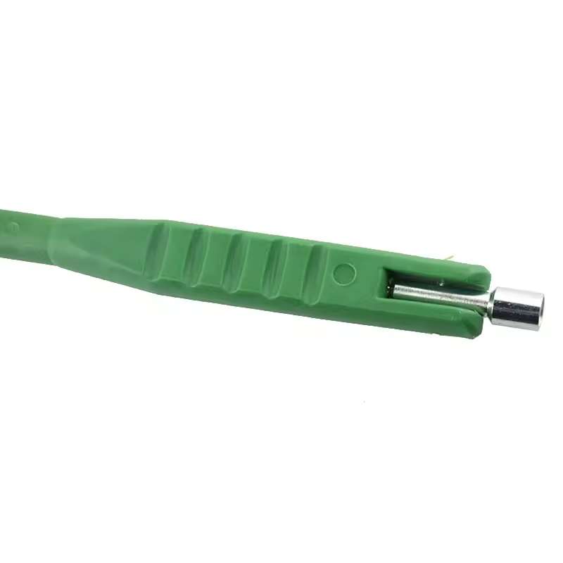 New Green Plastic Metal Car Motorcycle Bike Tire Repair Tool Tire Valve Stem Pull