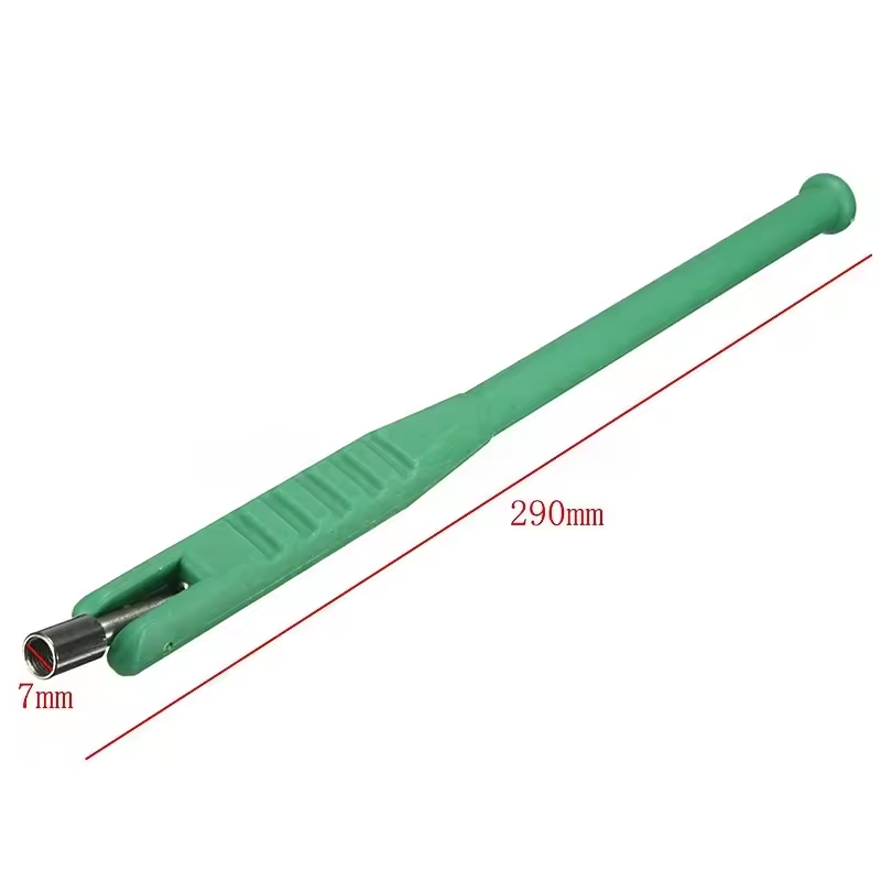 New Green Plastic Metal Car Motorcycle Bike Tire Repair Tool Tire Valve Stem Pull